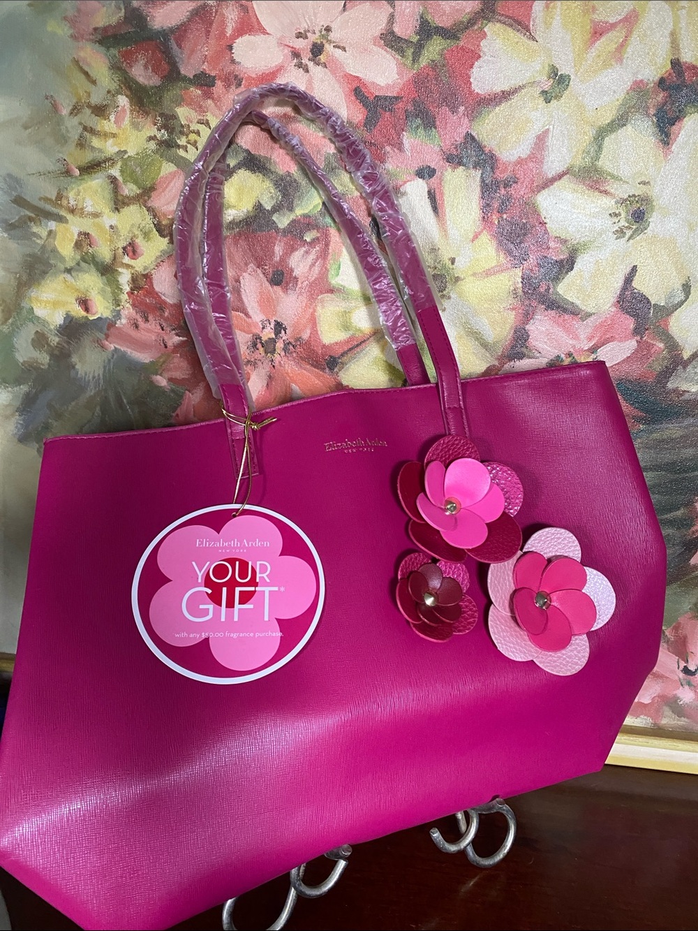New Elizabeth Arden Pink Tote Bag